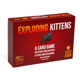 Play Exploding Kittens online from your browser .